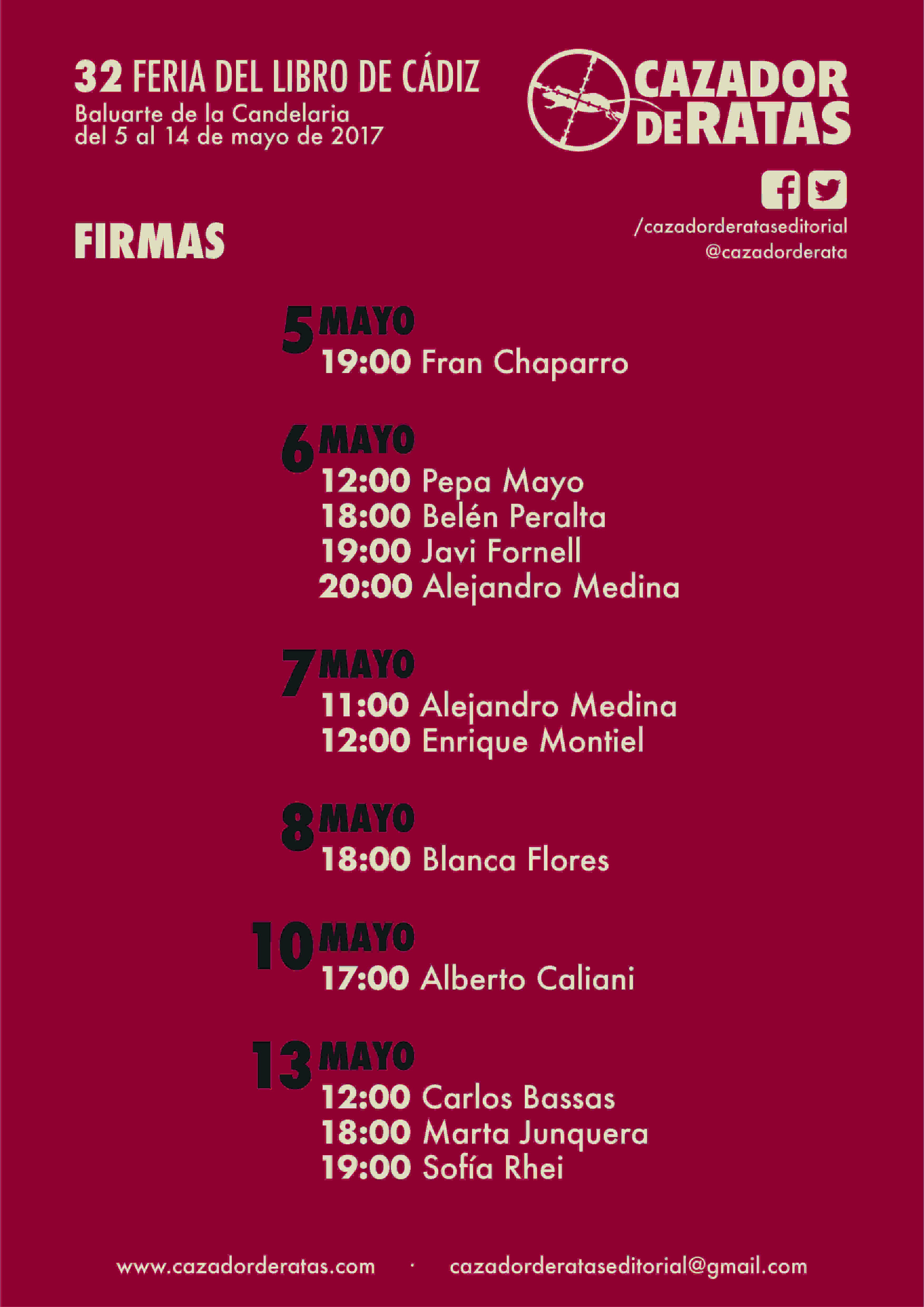Comienzan las ferias y queremos estar con vosotros Comienzan las ferias y queremos estar con vosotros